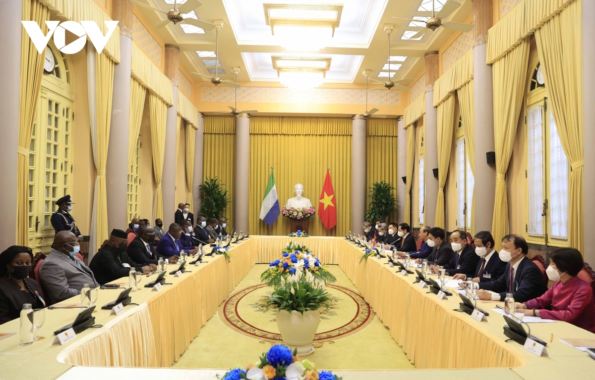 vietnam, sierra leone desire stronger all-around ties picture 1