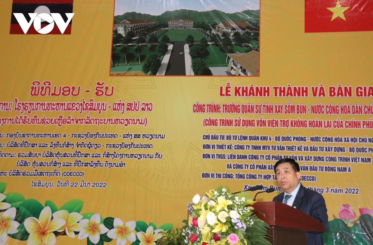 viet nam lao thuc day hop tac quoc phong hinh anh 2