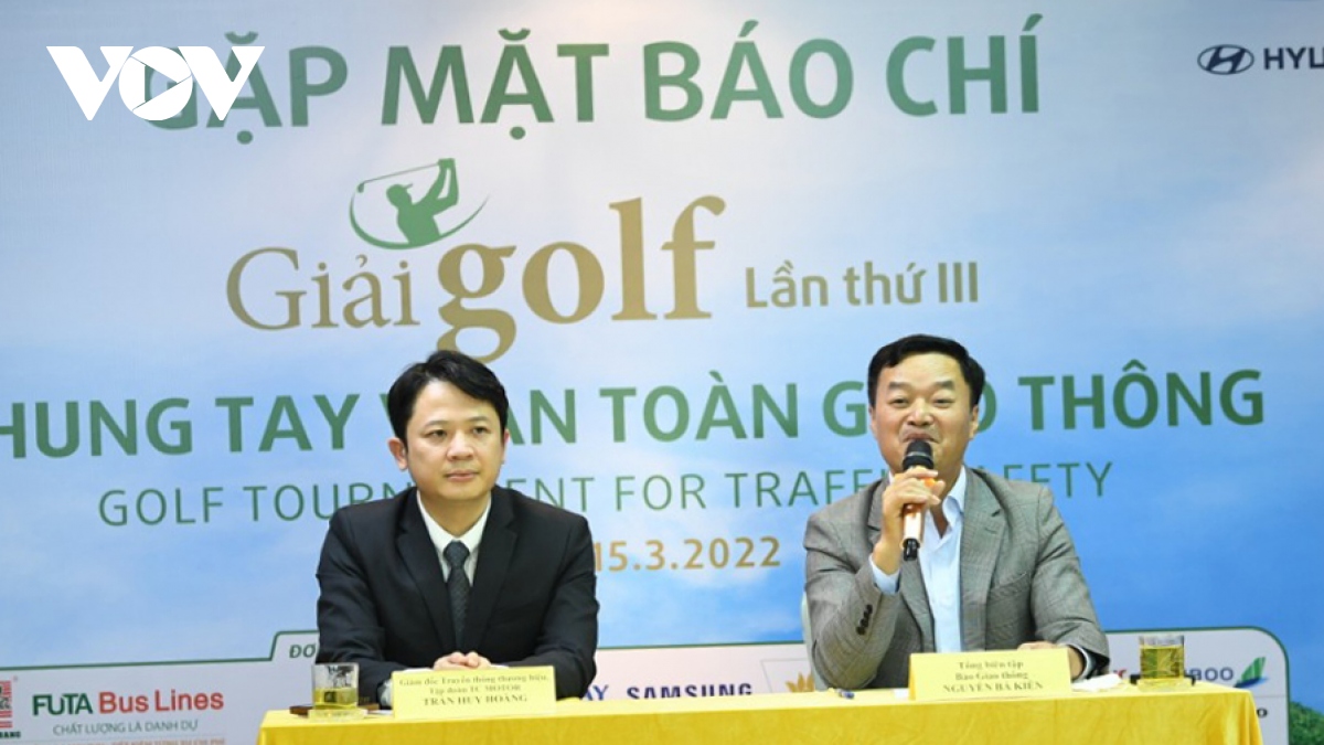 nhieu dien vien, nghe si dang ky tham gia giai golf chung tay vi atgt 2022 hinh anh 1