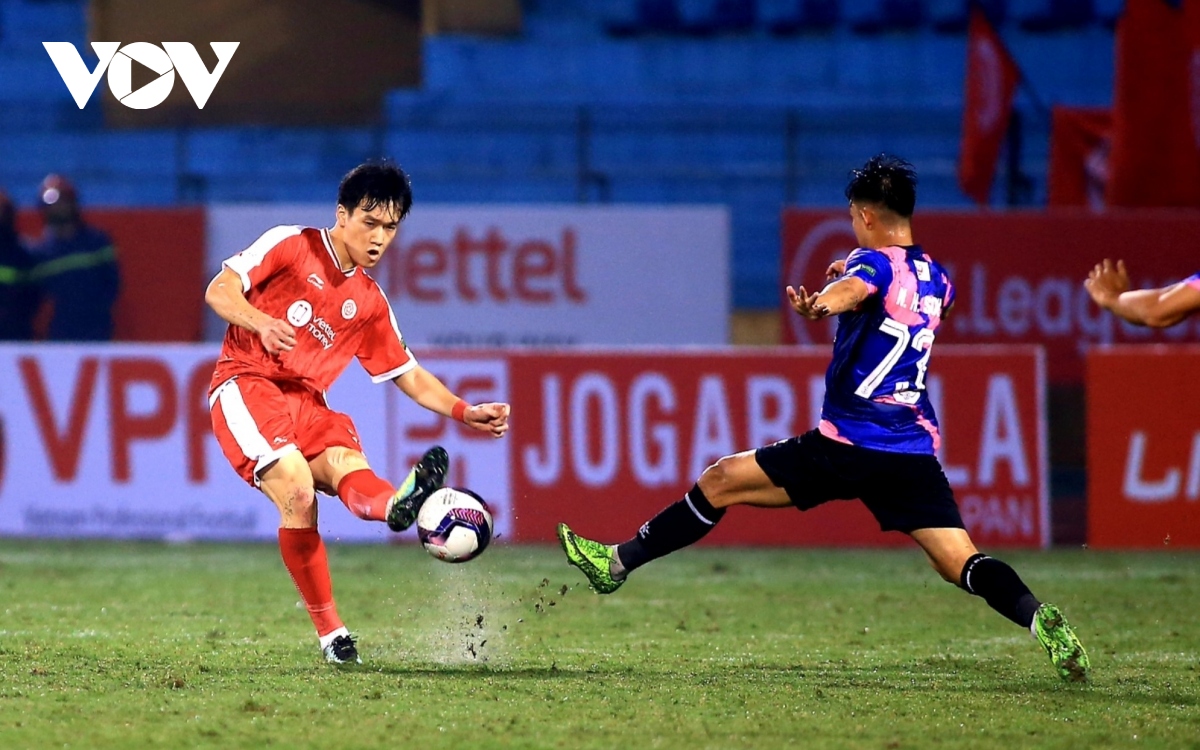 viettel fc 2-0 sai gon fc geovane va pedro gieo sau cho doi bong cu hinh anh 3