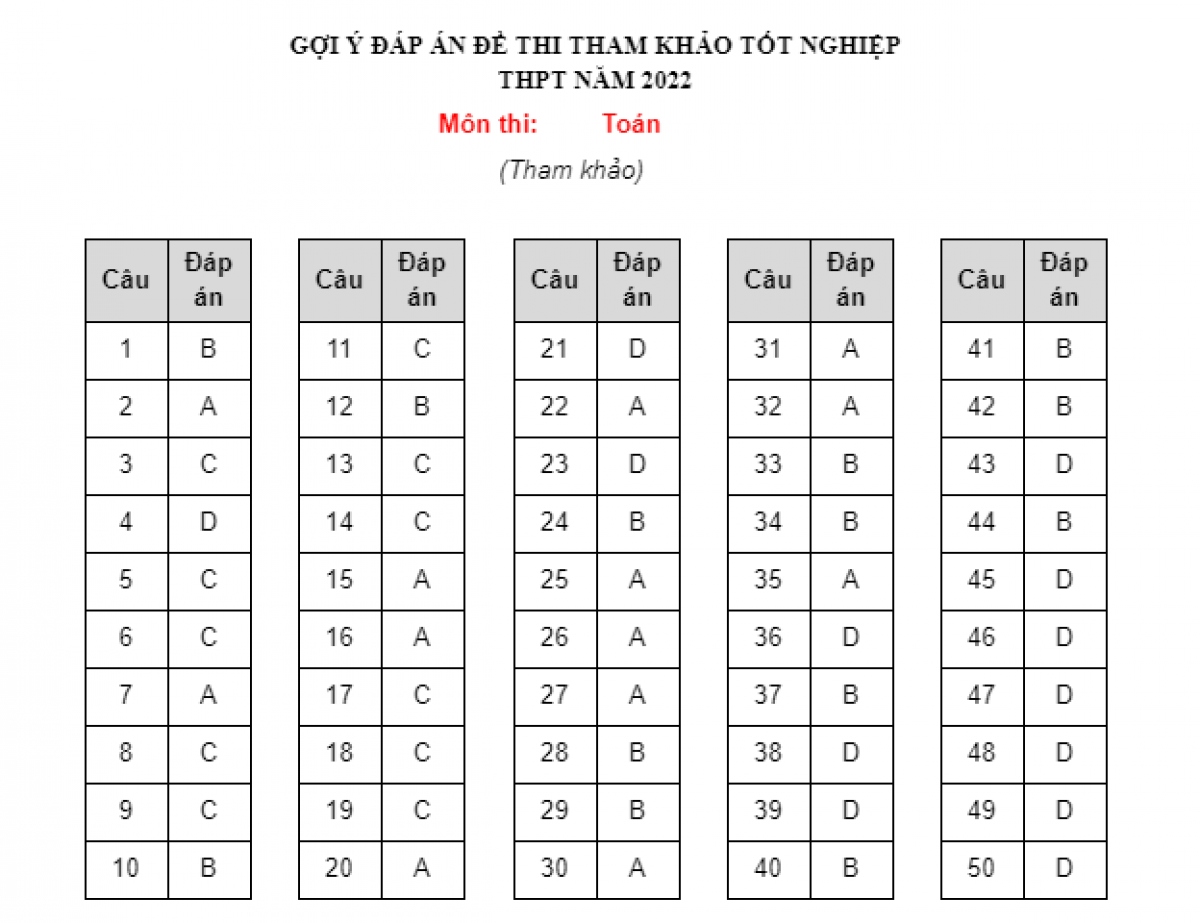 De tham khao toan ky thi tot nghiep thpt 2022 xuat hien dang bai la, thu thach thi sinh hinh anh 2