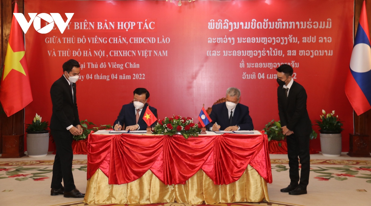 thanh pho ha noi va vientiane lao tang cuong hop tac hinh anh 3