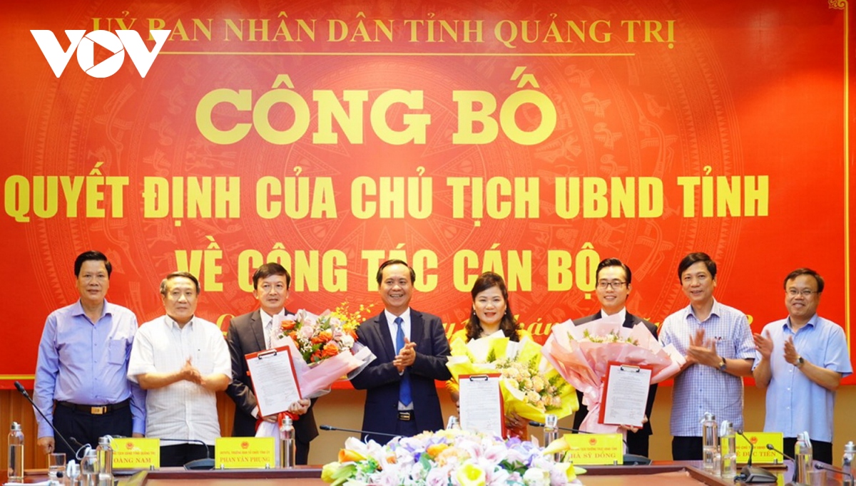 quảng trị điều động, bổ nhiệm nhiều cán bộ chủ chốt hình ảnh 2 quang tri dieu dong, bo nhiem nhieu can bo chu chot hinh anh 2