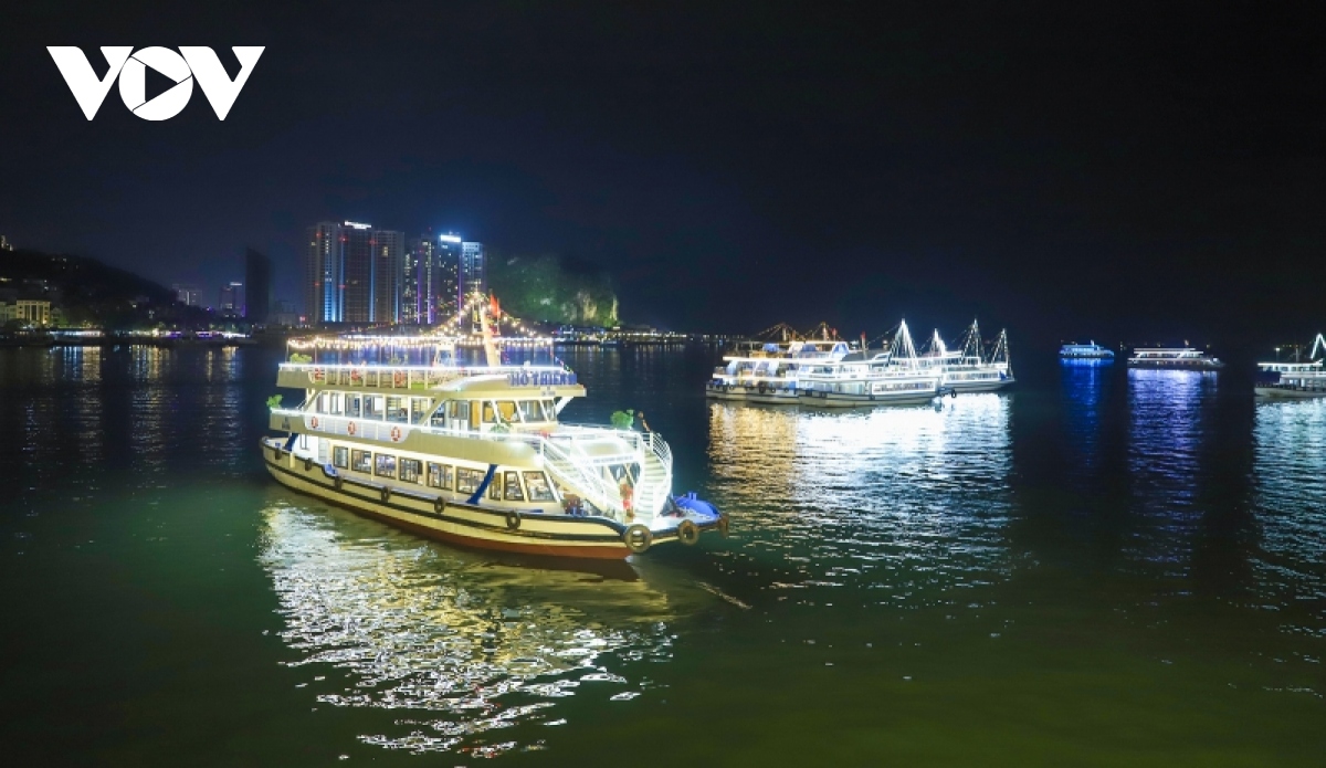 san pham du lich moi du tiec va ngam ha long ve dem tren du thuyen hinh anh 11