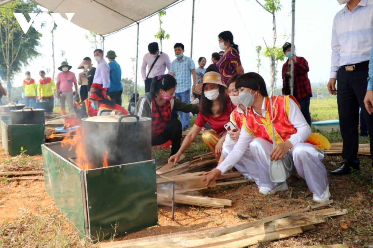 soi noi hoi thi goi, nau banh chung va gia banh giay tinh phu tho lan thu ix hinh anh 12