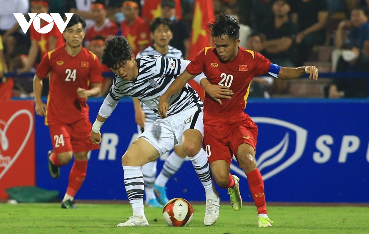 Đặng Văn Tới ghi bàn, U23 Việt Nam hoà U20 Hàn Quốc_hanoi fc