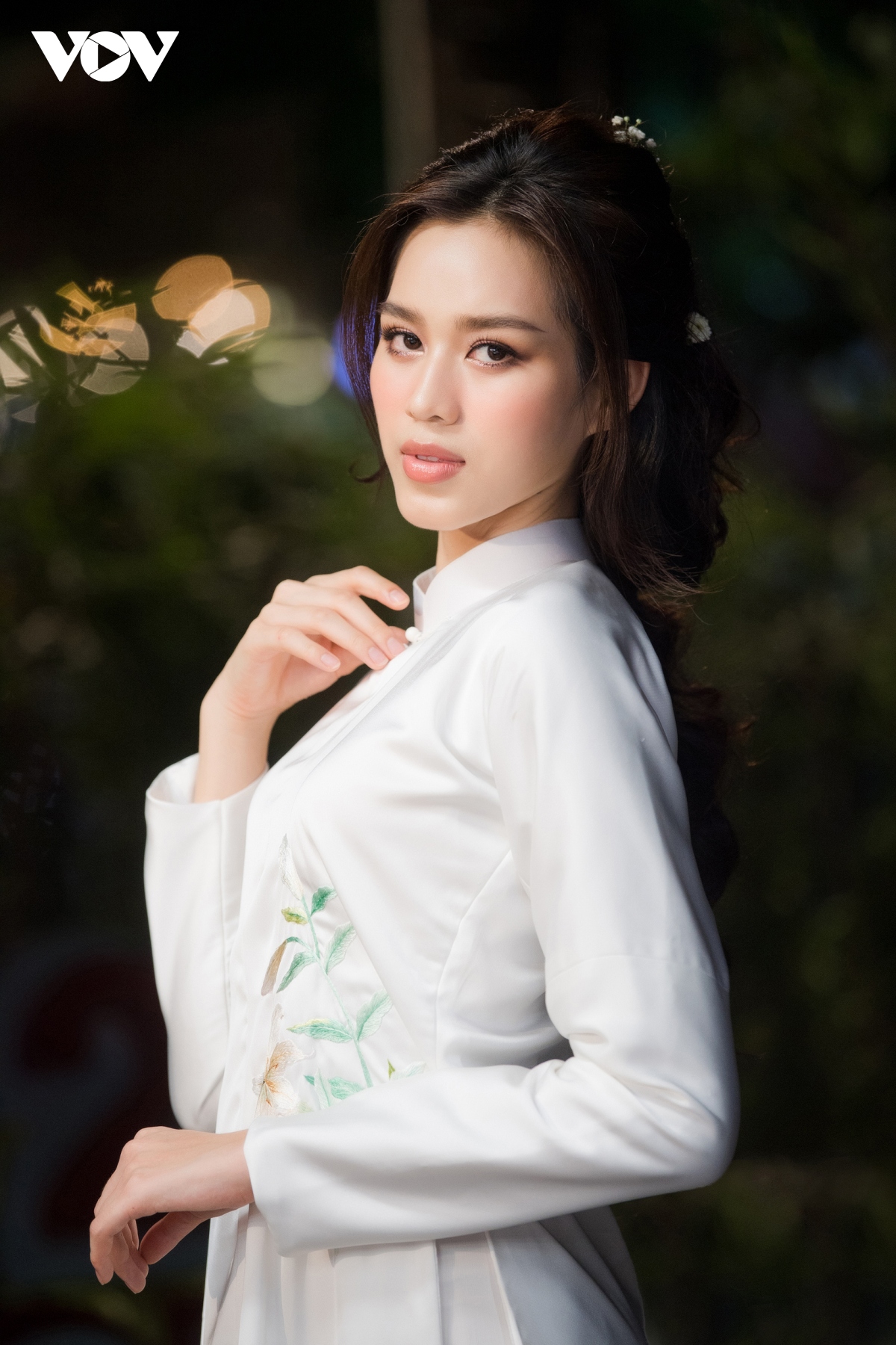 Do thi ha lan dau dien ao dai cho hoa hau ngoc han hinh anh 2