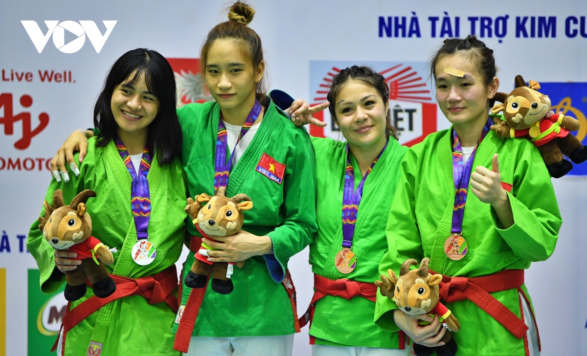 kurash viet nam thong tri sea games 31, gianh toi 4 hcv trong ngay 10 5 hinh anh 8