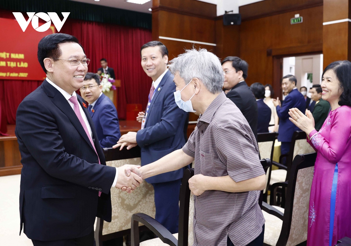 moi nguoi viet tai lao phai la su gia trong viec nang tam moi quan he dac biet viet-lao hinh anh 1