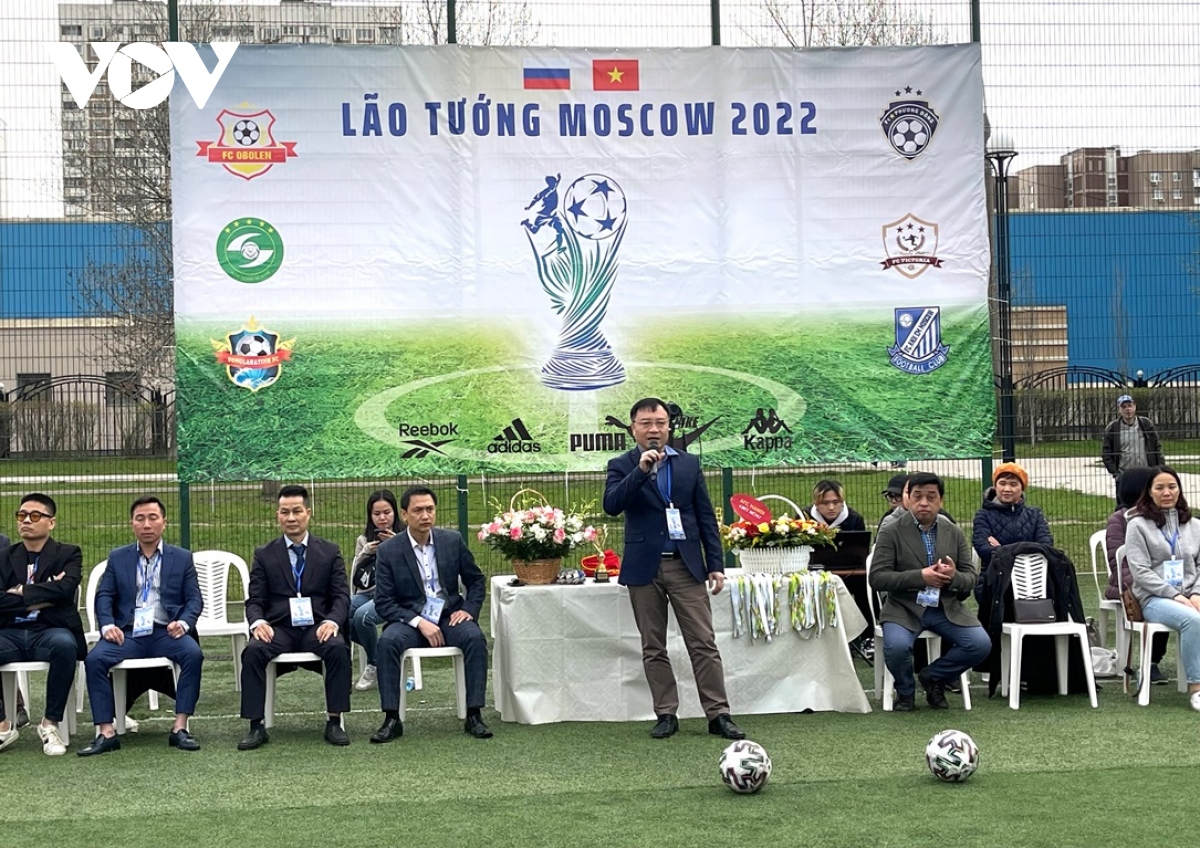 khai mac giai bong da cong dong nguoi viet tai nga - lao tuong moscow 2022 hinh anh 3