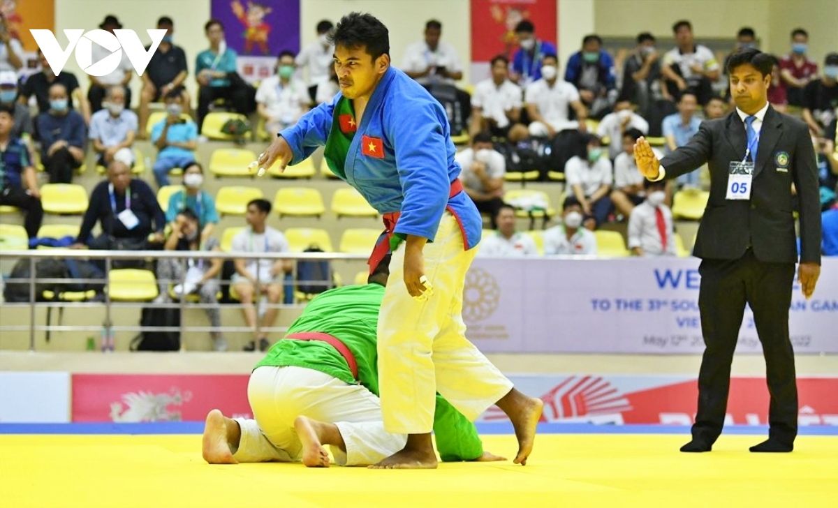 kurash viet nam thong tri sea games 31, gianh toi 4 hcv trong ngay 10 5 hinh anh 2