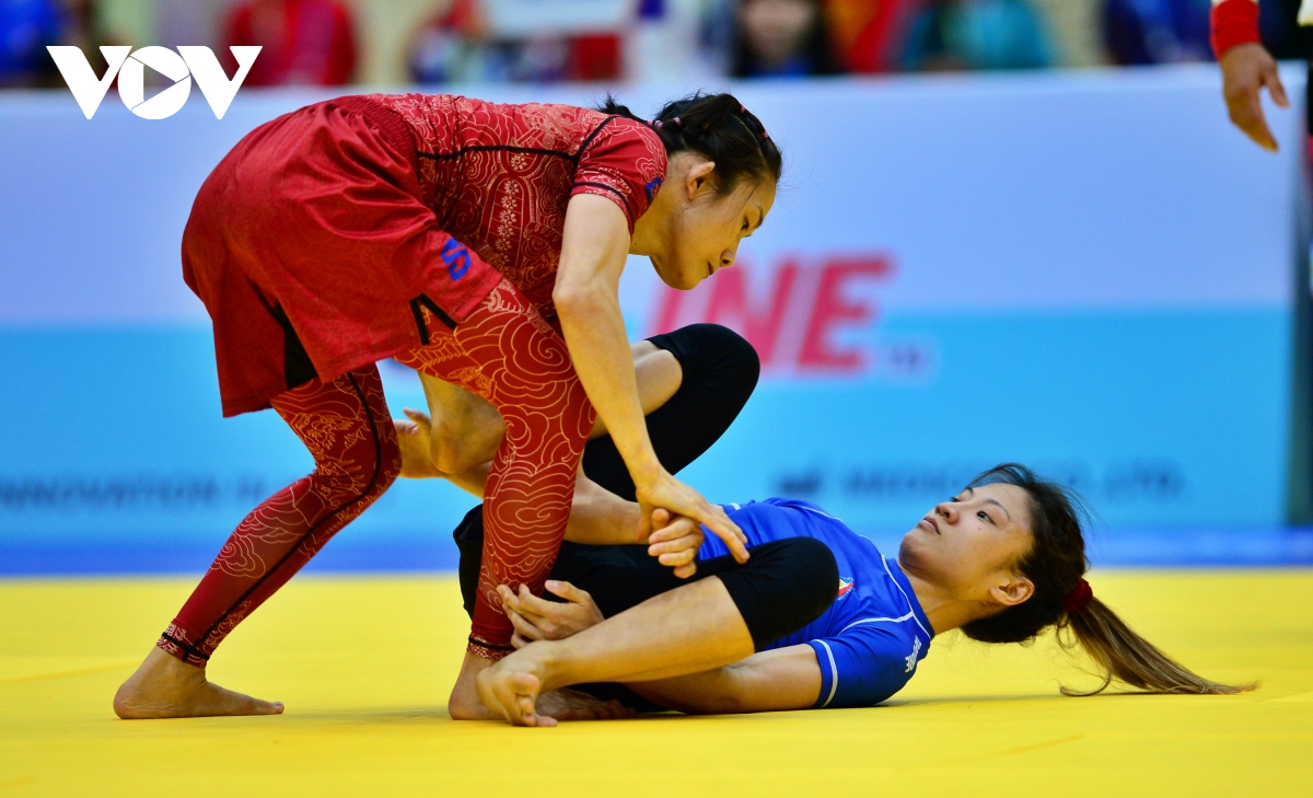 Dao hong son bat khoc khi gianh hcv jujitsu o sea games 31 hinh anh 2