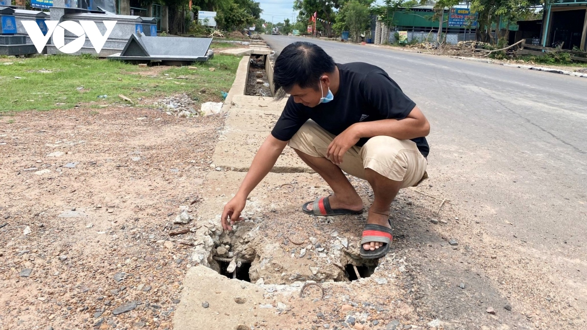 nang cap tinh lo 1 thi cong au tiem an nguy co tai nan o Dak lak hinh anh 3