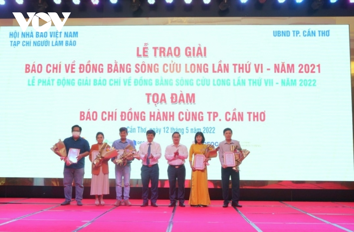 22 tac pham duoc trao giai bao chi ve dong bang song cuu long hinh anh 1