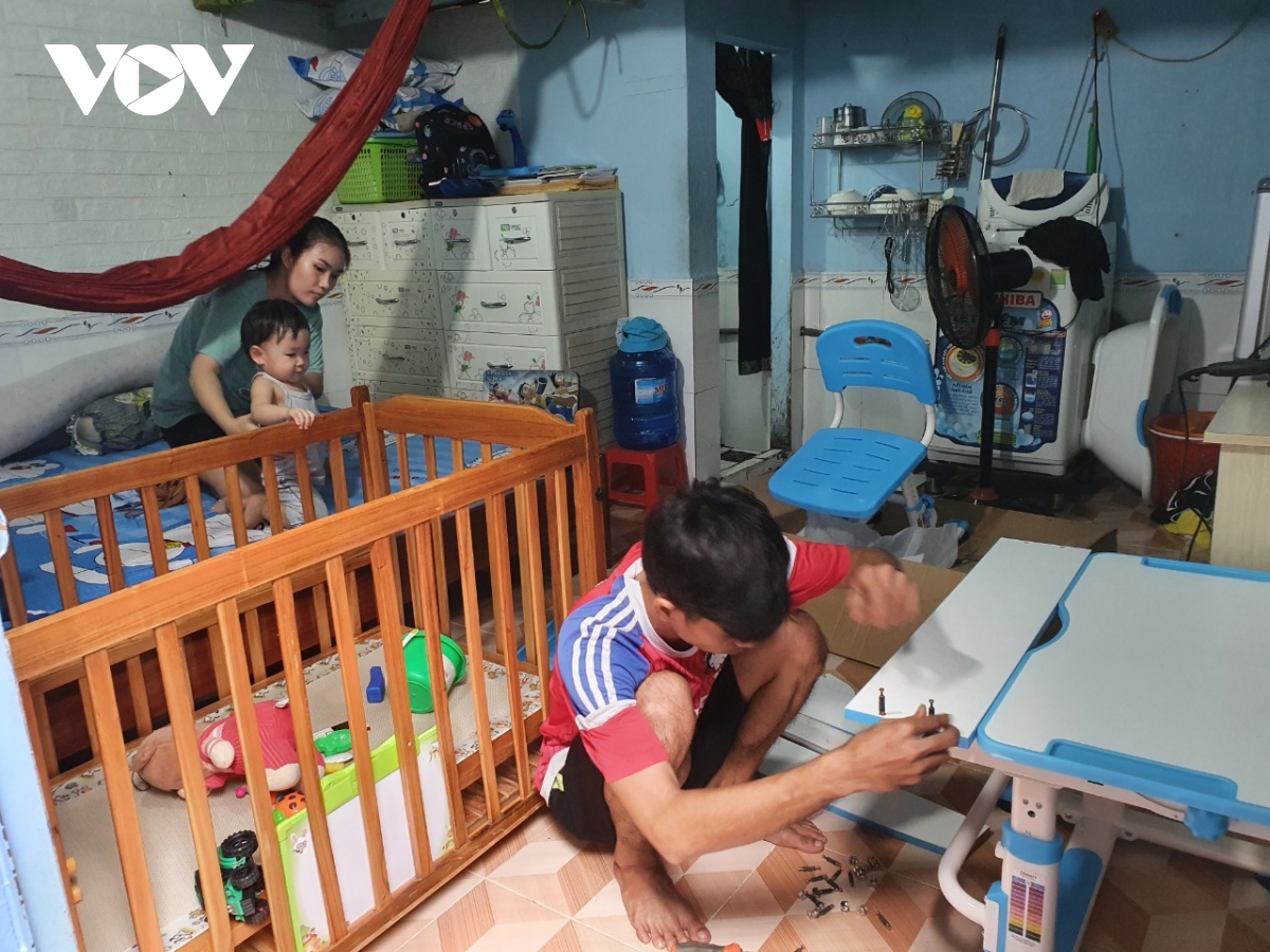 Nhiều công nhân tại TP.HCM vẫn chưa tiếp cận được gói hỗ trợ thuê nhà