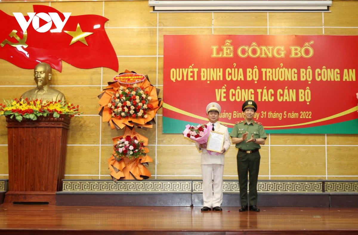 Quảng Bình có tân Giám đốc Công an tỉnh