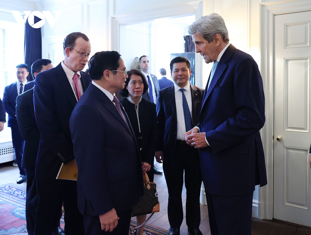 thu tuong pham minh chinh tiep Dac phai vien cua tong thong hoa ky ve khi hau john kerry hinh anh 2