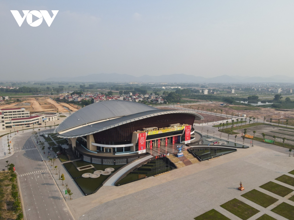 nhà thi đấu bắc giang sẵn sàng tổ chức môn cầu lông tại sea games 31 hình ảnh 3 nha thi dau bac giang san sang to chuc mon cau long tai sea games 31 hinh anh 3