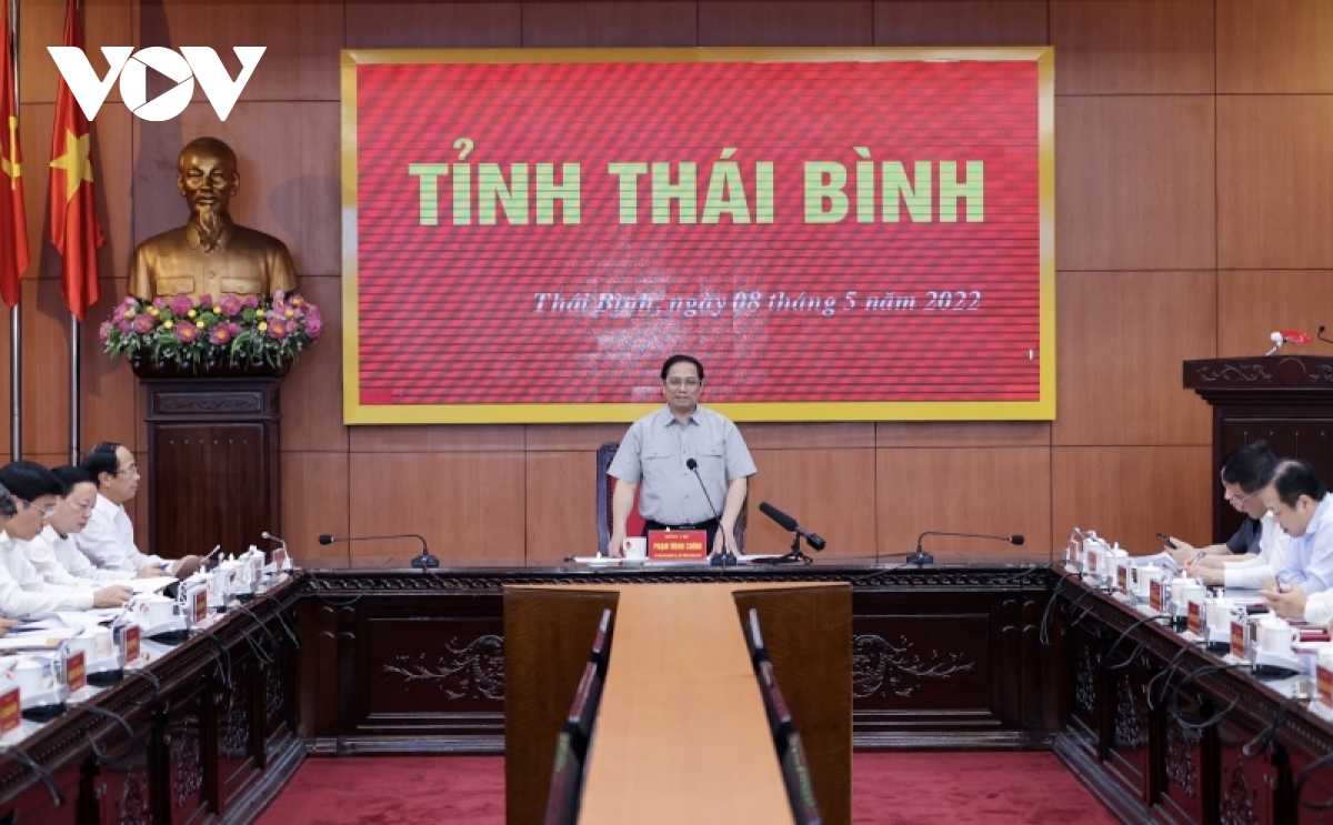 Thủ tướng: Phát triển hệ thống đường ven biển là thế mạnh của Thái Bình