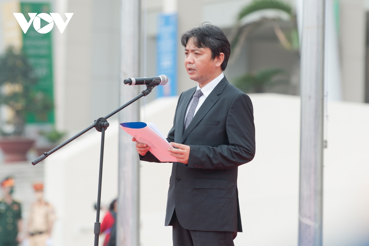 quốc kỳ 11 nước tham dự sea games 31 tung bay trước svĐ mỹ Đình hình ảnh 6 quoc ky 11 nuoc tham du sea games 31 tung bay truoc svD my Dinh hinh anh 6