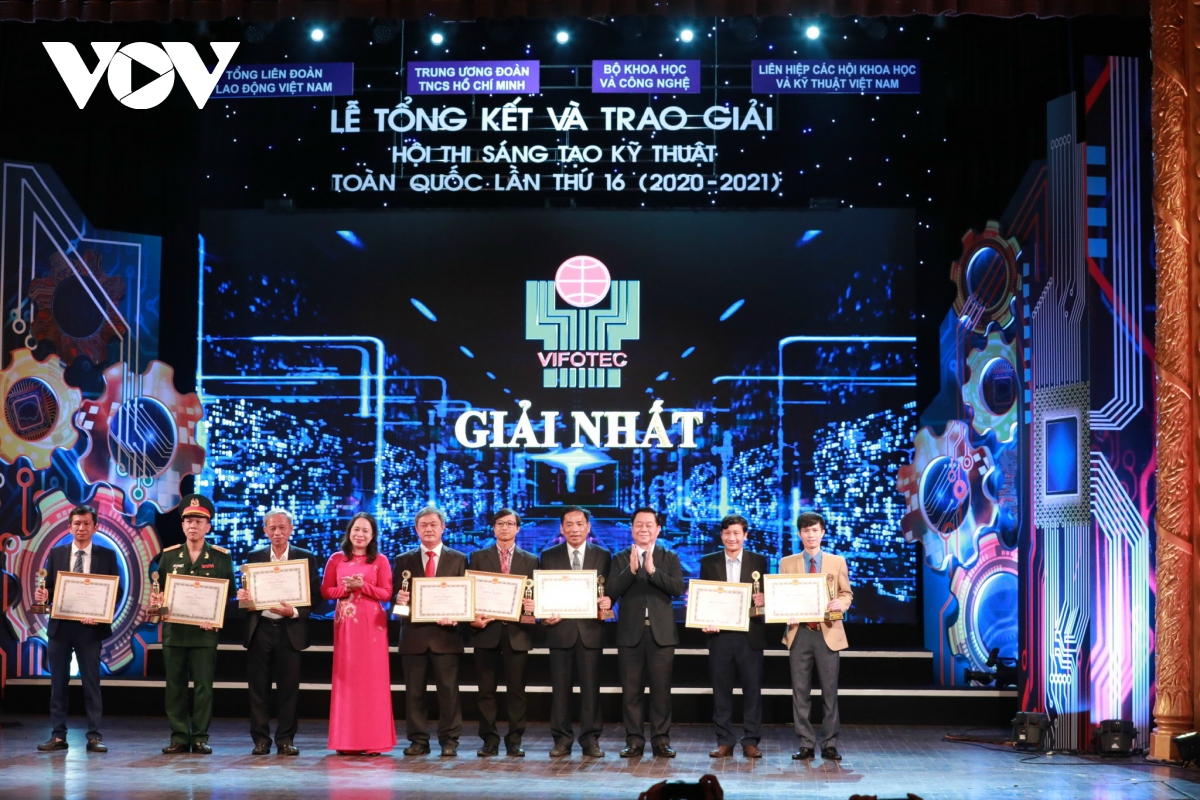 84 giai phap dat giai hoi thi sang tao ky thuat toan quoc lan thu 16 hinh anh 1