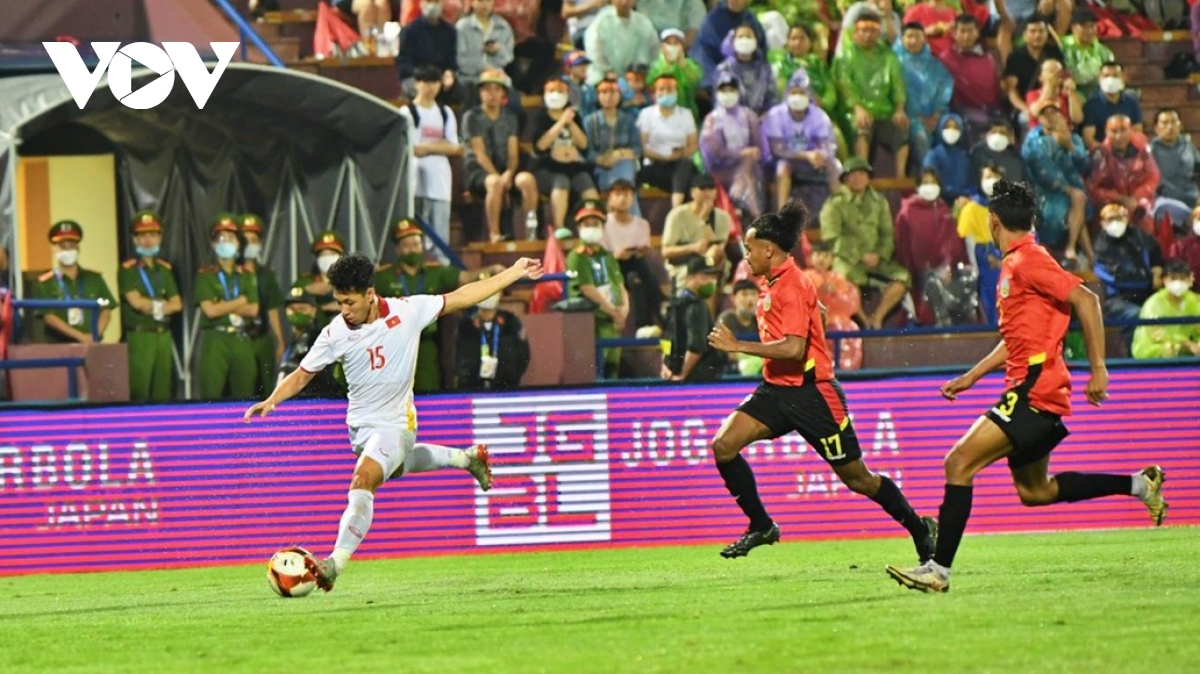 Da bai u23 timor leste, u23 viet nam tien vao ban ket sea games 31 voi ngoi nhat bang a hinh anh 5