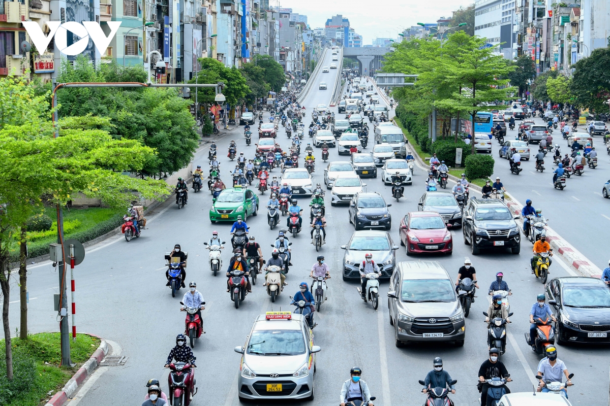 4 "điểm đen" ùn tắc tại Hà Nội có chuyển biến tích cực sau khi phân luồng lại