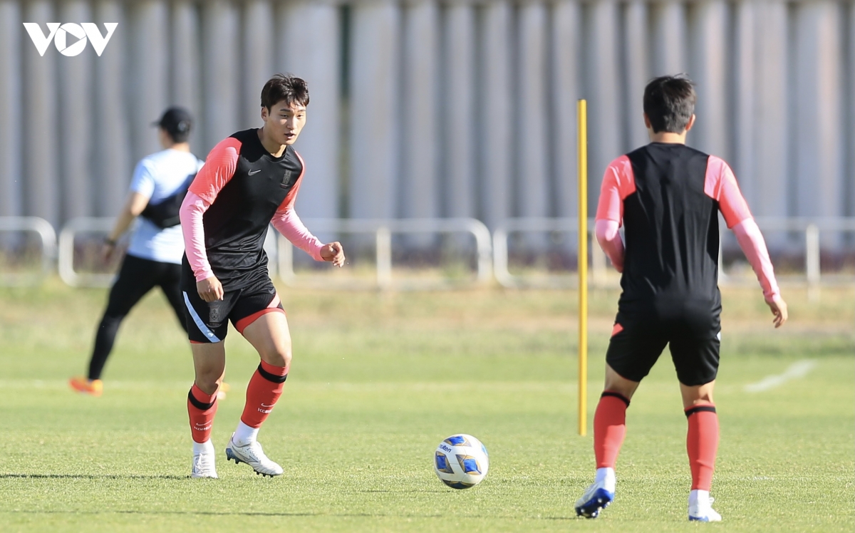 hoc tro cu cua thay park va thay gong cung u23 han quoc chuan bi dau u23 viet nam hinh anh 8