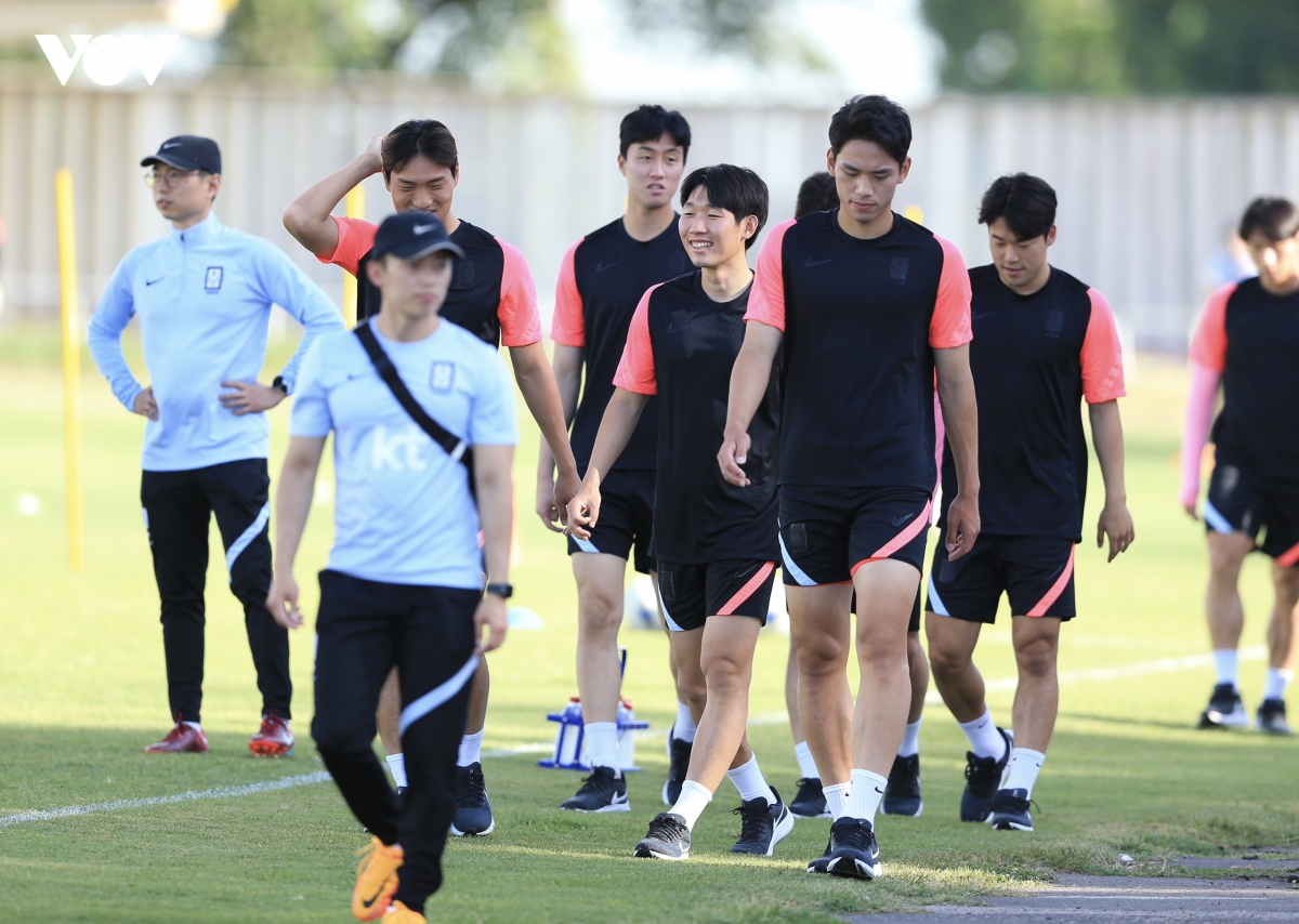 hoc tro cu cua thay park va thay gong cung u23 han quoc chuan bi dau u23 viet nam hinh anh 5