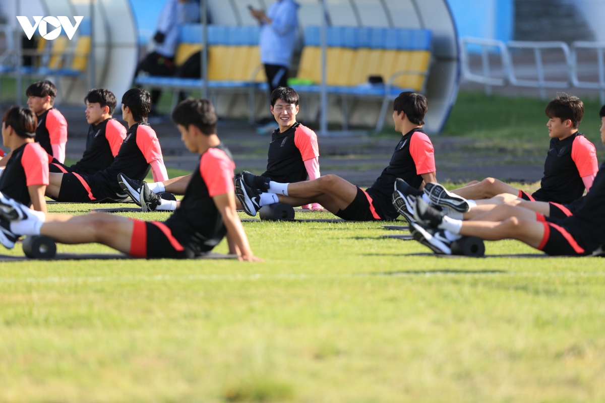 hoc tro cu cua thay park va thay gong cung u23 han quoc chuan bi dau u23 viet nam hinh anh 7