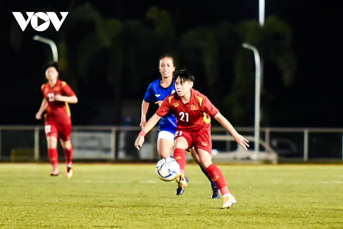 thanh nha ghi ban, Dt nu viet nam thang 3-0 Dt nu campuchia hinh anh 6