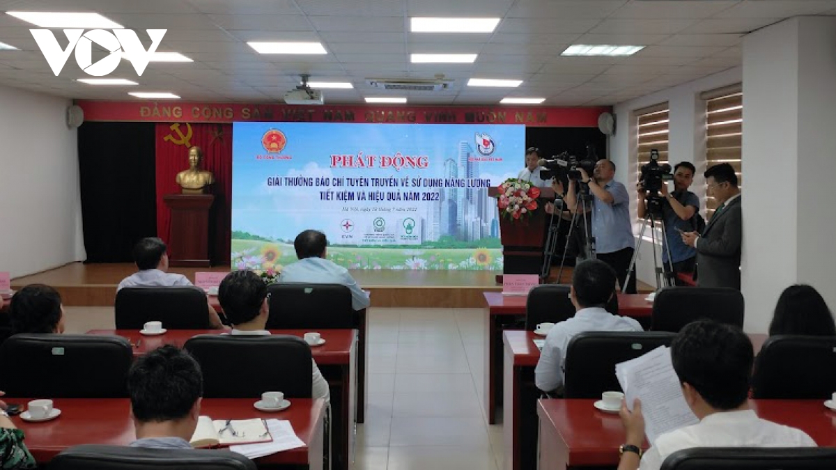 Phát động giải báo chí về sử dụng năng lượng tiết kiệm và hiệu quả năm 2022