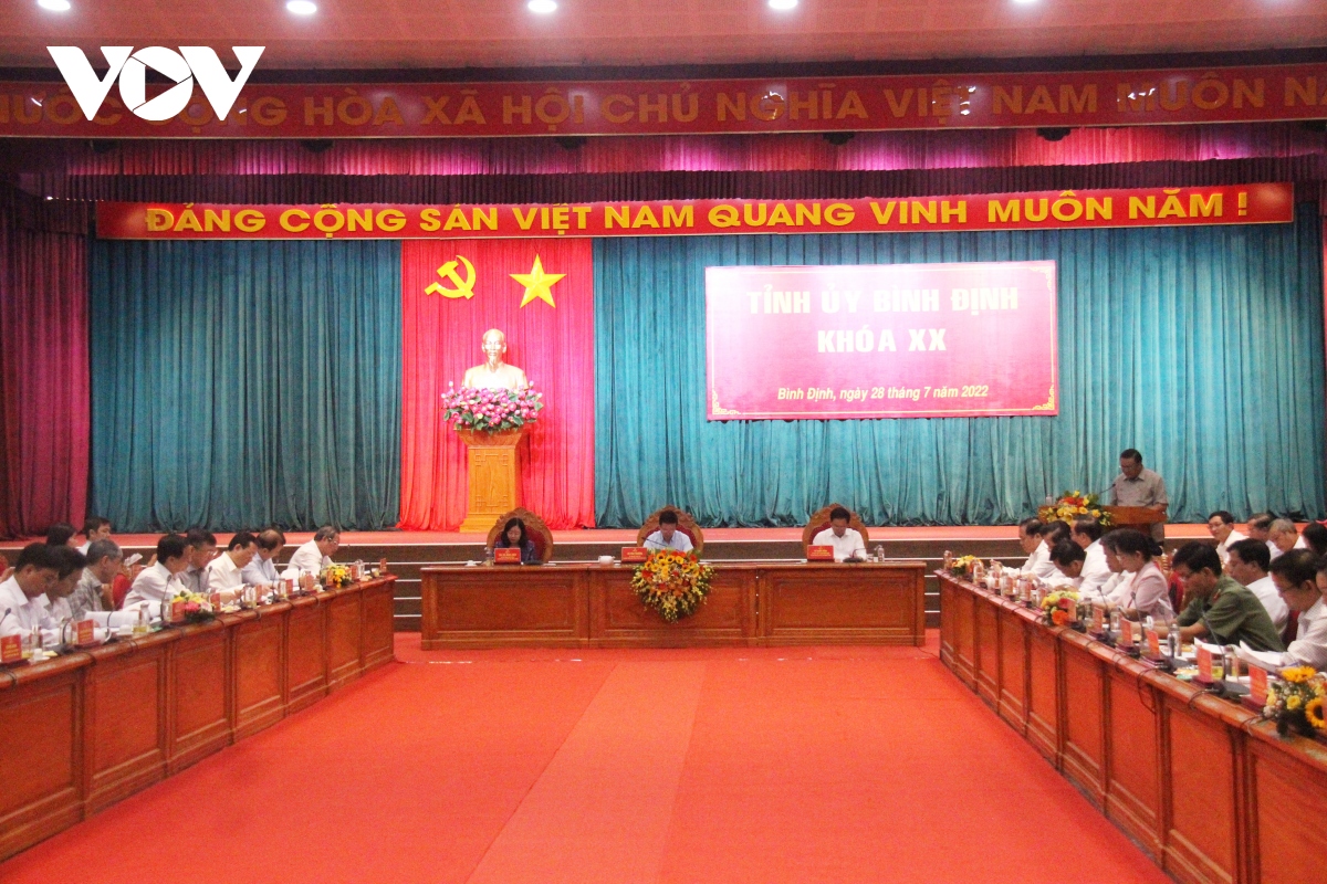 kiem tra viec thuc hien nghi quyet Dai hoi xiii tai binh Dinh va quang nam hinh anh 1