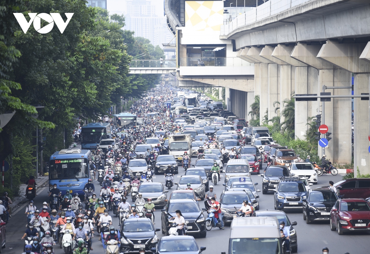 Duong nguyen trai van lon xon sau phan lan, nguoi tham gia giao thong y thuc kem hinh anh 10