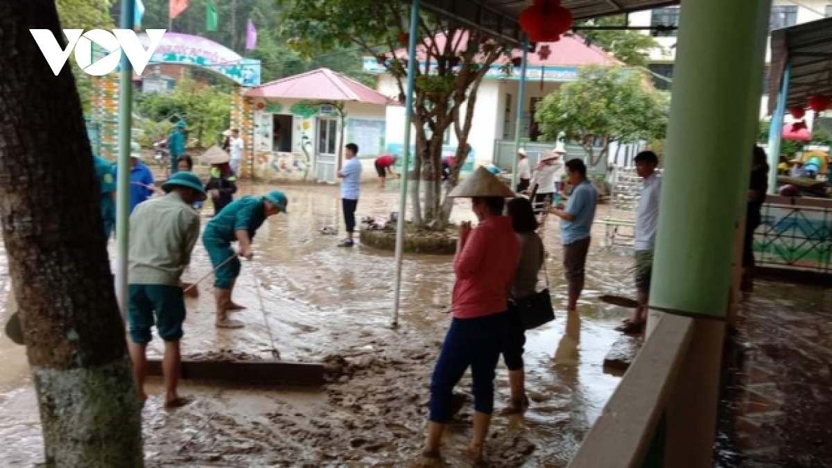 mua lon gay nhieu thiet hai tai thanh pho Dien bien phu hinh anh 2