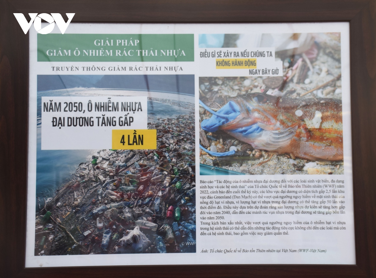 Triển lãm ảnh tuyên truyền rác thải nhựa tại Phú Yên