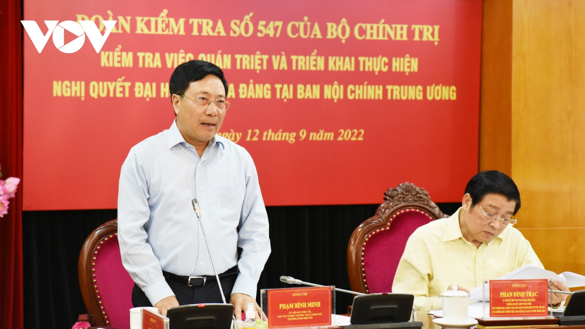 cong bo ket qua kiem tra thuc hien nghi quyet Dai hoi xiii tai ban noi chinh tU hinh anh 3