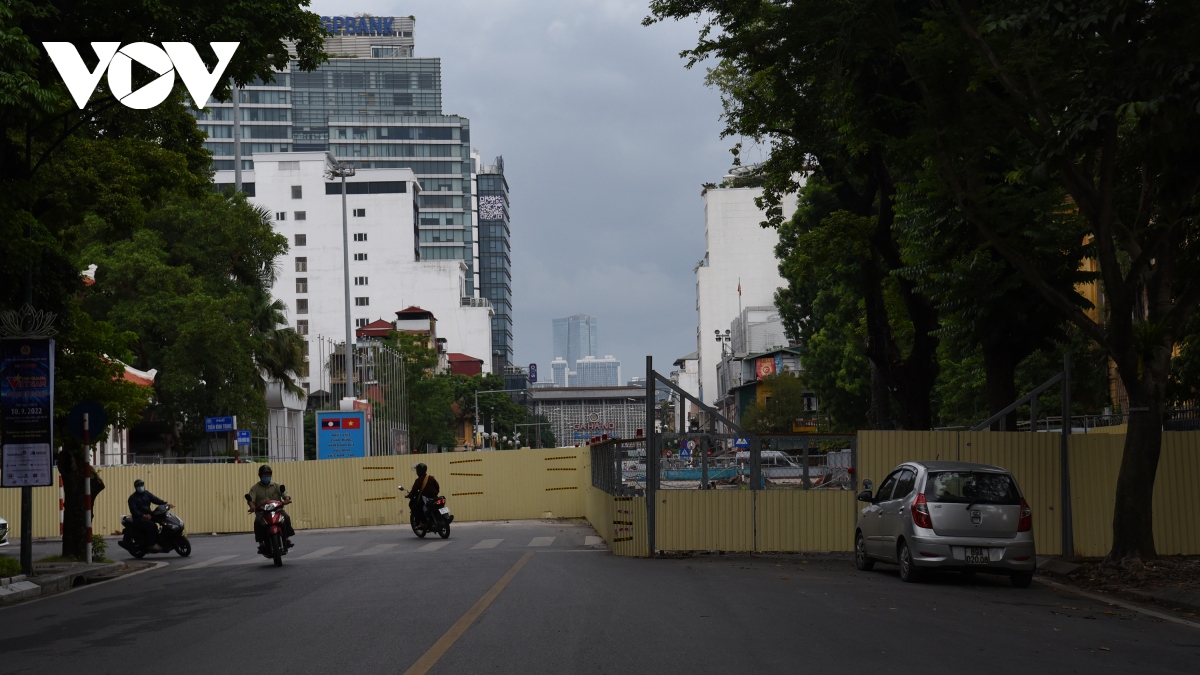 can canh du an duong sat nhon - ga ha noi cham tien do, bo hoang cho co moc hinh anh 8