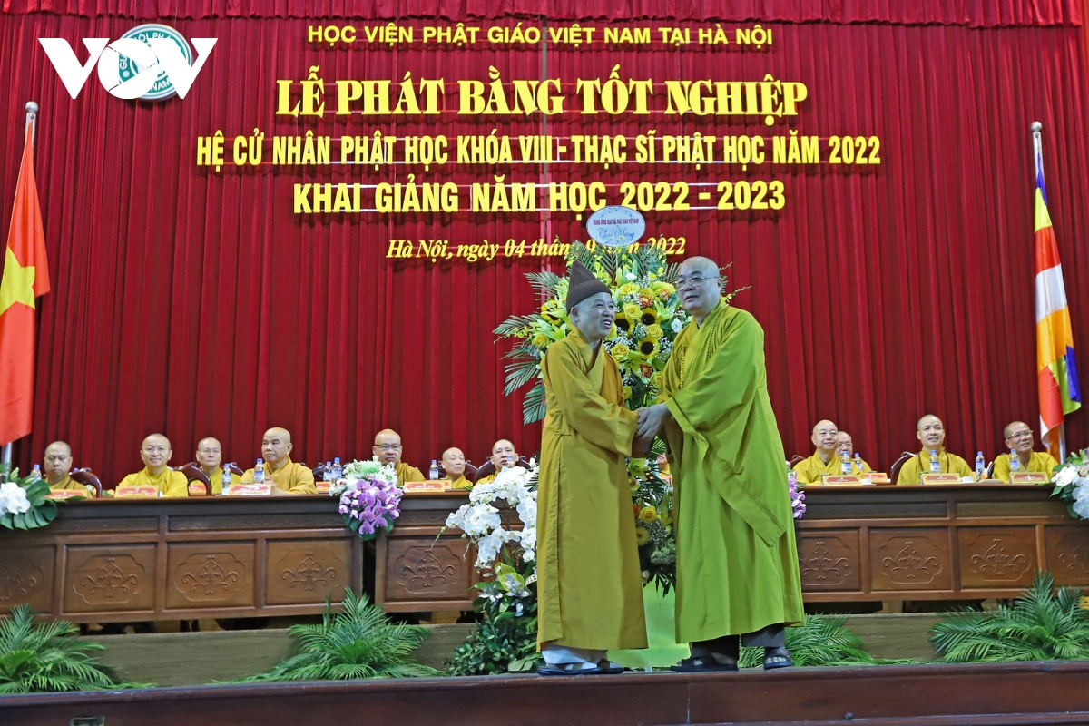 hoc vien phat giao viet nam tai ha noi khai giang nam hoc moi 2022 - 2023 hinh anh 10