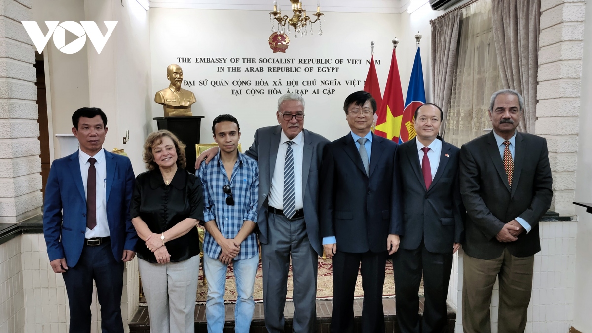 Việt Nam và Ai Cập nhất trí đẩy mạnh quan hệ hợp tác nhiều mặt