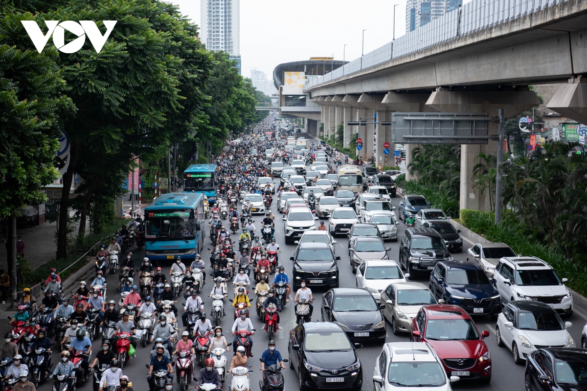 giao thong ha noi un tac trong ngay dau tien di lam sau ky nghi le 2 9 hinh anh 16