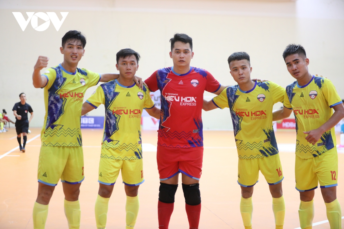 futsal hdbank vDqg 2022 Da nang thang cao bang, sai gon fc hoa tan hiep hung hinh anh 1