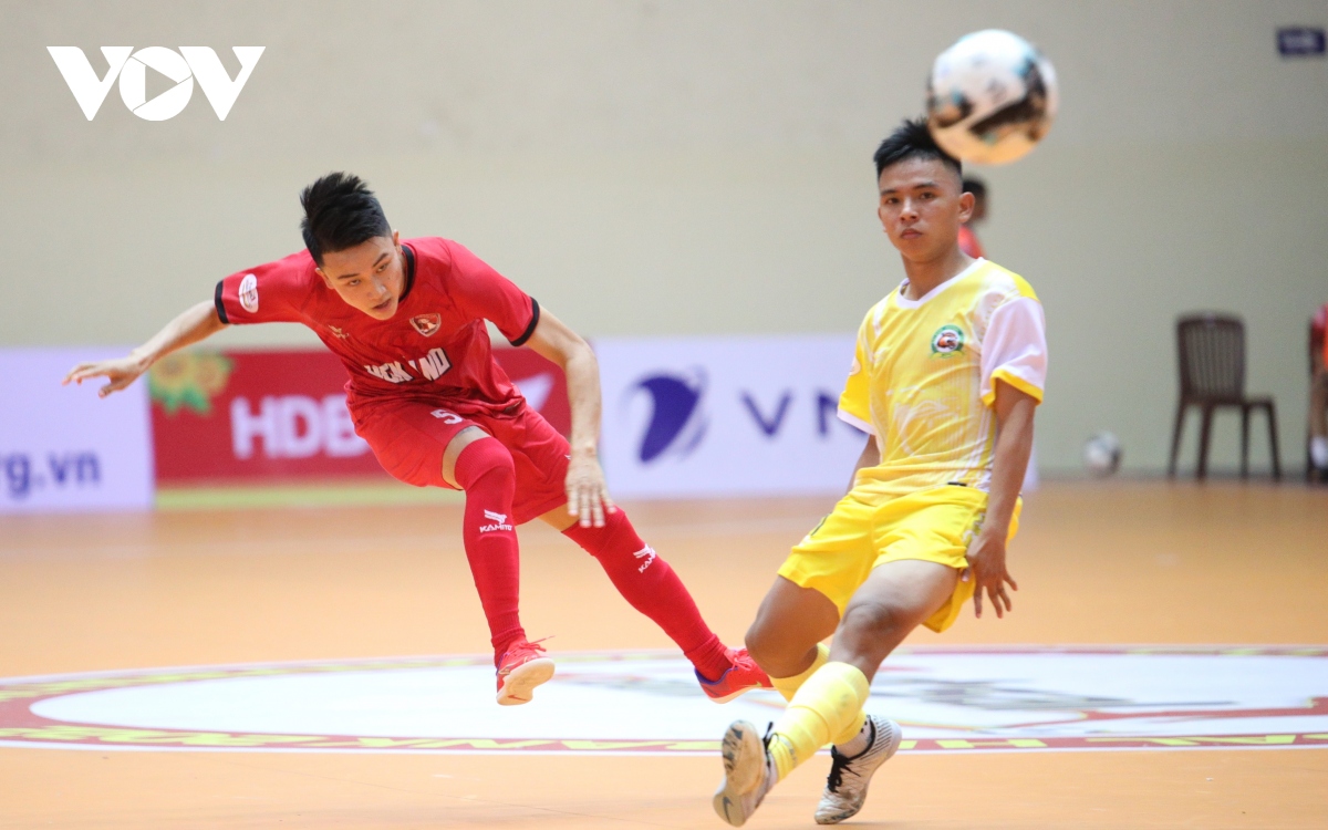 ket qua futsal hdbank vDqg 2022 sai gon fc va tan hiep hung thang dam hinh anh 1