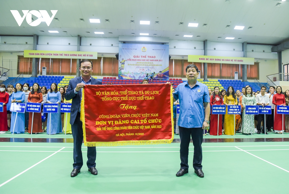 khai mac giai the thao cong doan vien chuc viet nam nam 2022 hinh anh 2