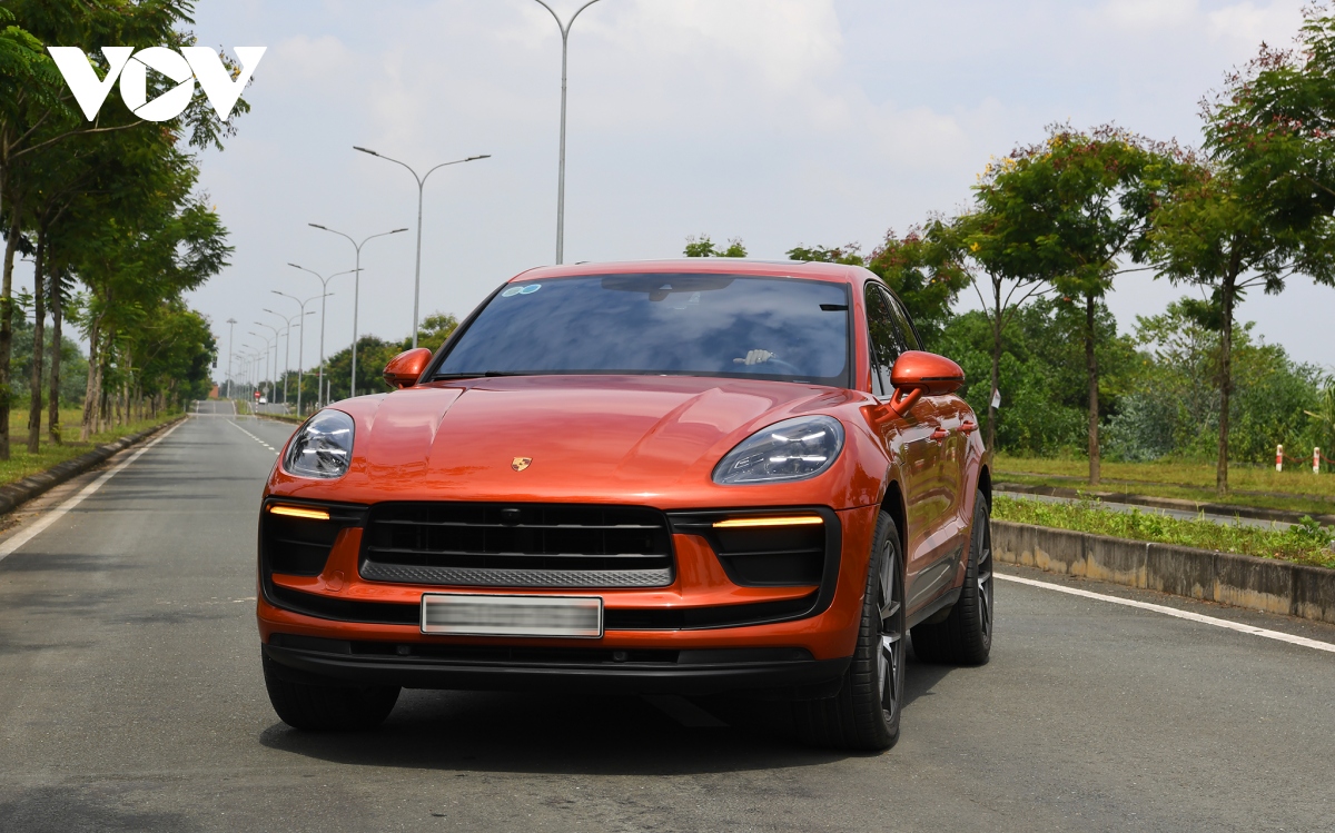 can canh porsche macan 2022 mau cam, gia gan 4 ty dong hinh anh 1