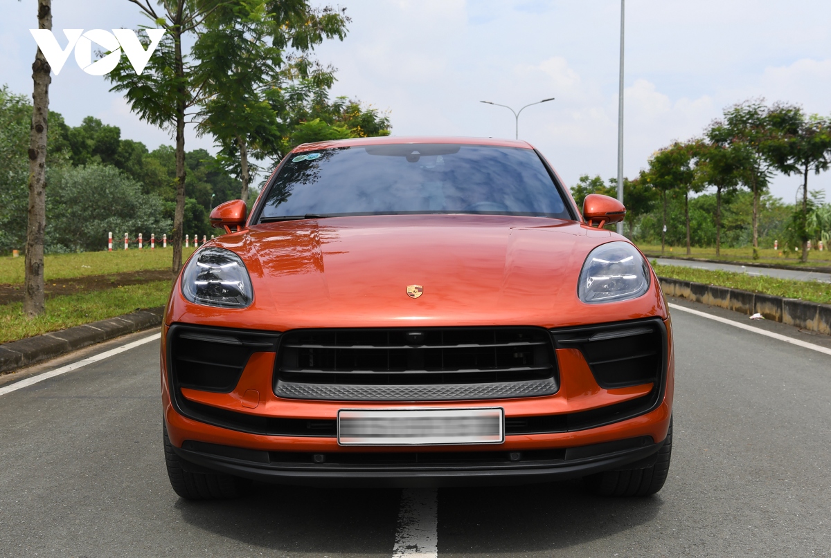 can canh porsche macan 2022 mau cam, gia gan 4 ty dong hinh anh 2