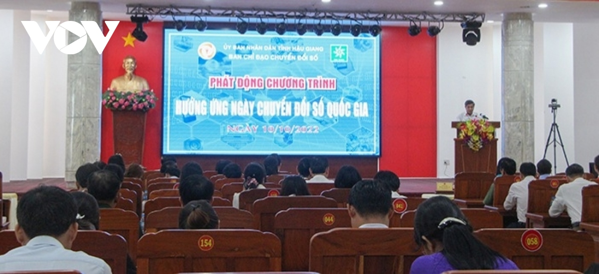 hau giang phat dong huong ung ngay chuyen doi so quoc gia hinh anh 1