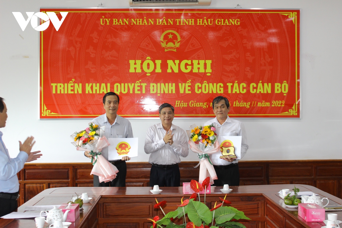 hau giang dieu dong, bo nhiem can bo hinh anh 1