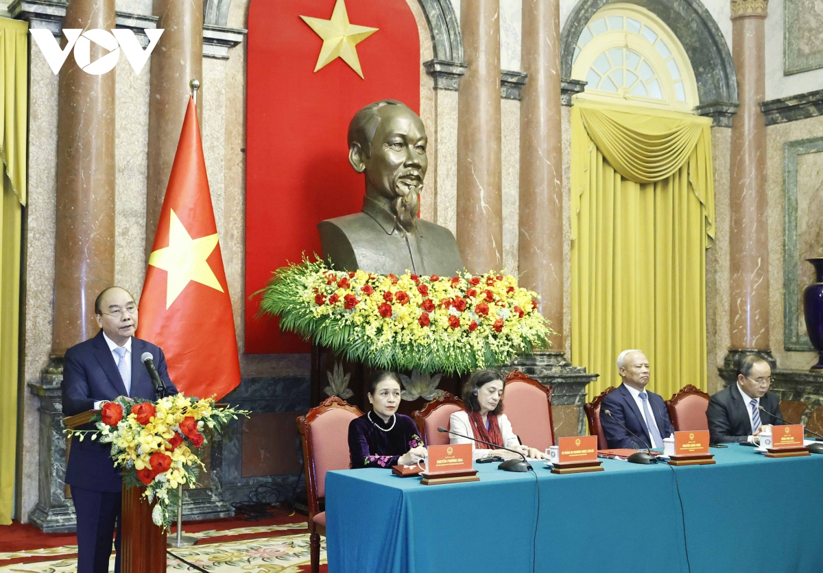 Chủ tịch nước Việt Nam sẽ tiếp tục đóng góp tích cực vào các phong ...
