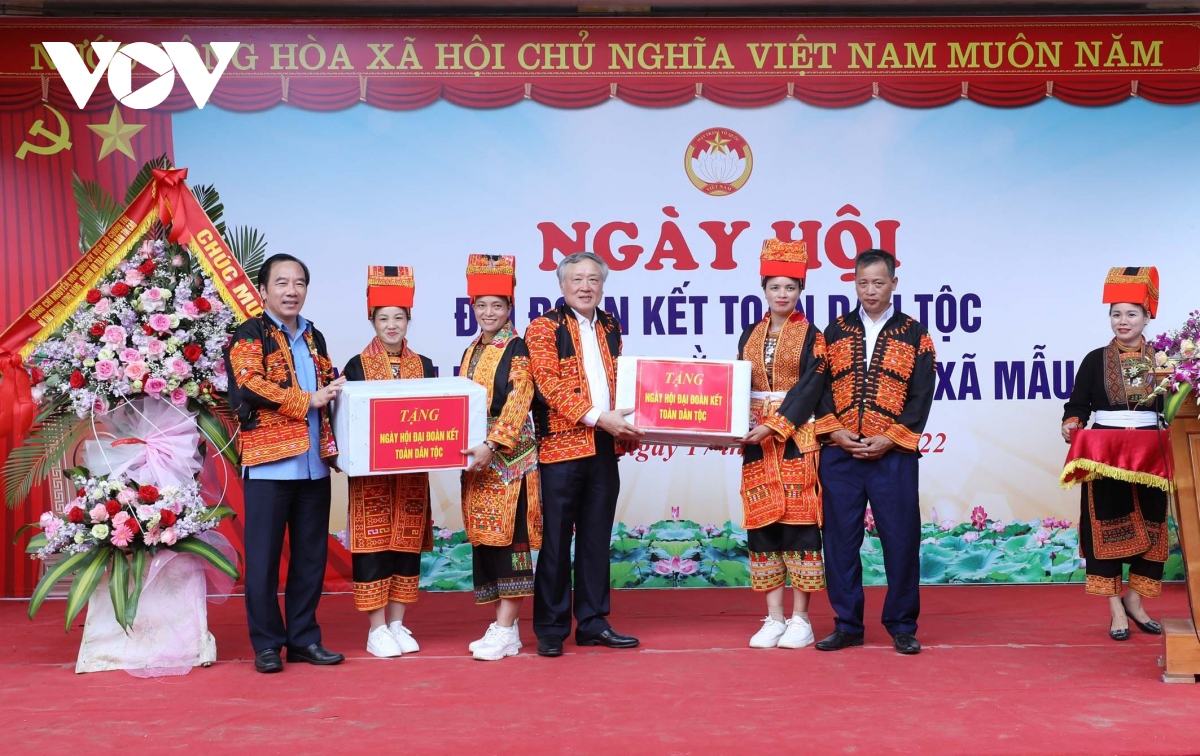 Uy vien bo chinh tri nguyen hoa binh du ngay hoi Dai doan ket tai mau son hinh anh 3